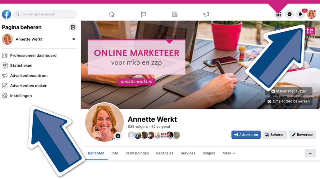 facebookpagina verwijderen