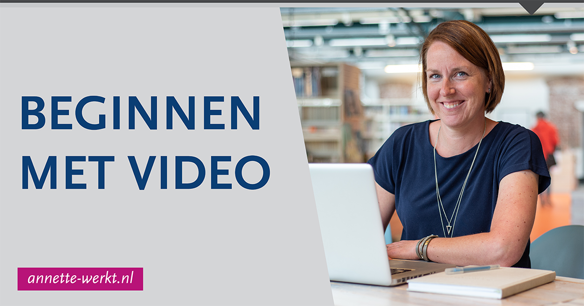 beginnen met video beginnen met video