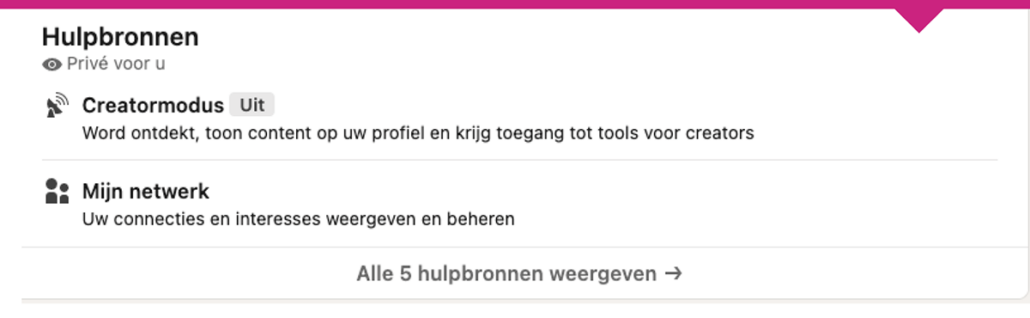creatormodus inschakelen